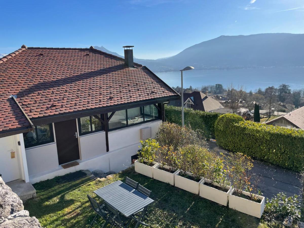 Maisonnette Vue Panoramique Lac D'Annecy 维里尔·杜·拉克 外观 照片